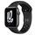 Apple Watch Nike SE (2020) | 44 mm | GPS | grigio siderale | Cinturino Sport nero thumbnail 1/2