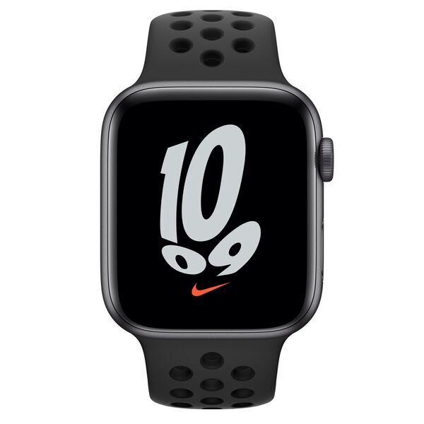 Apple Watch Nike SE (2020) | 44 mm | GPS | spacegrey | Sportsrem sort 2