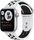 Apple Watch Nike SE (2020) | 44 mm | GPS + Cellular | silver | Sport Band platinum/black thumbnail 1/3