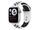 Apple Watch Nike Series 6 Aluminum 40 mm (2020) | GPS + Cellular | silver | Sport Band platinum/black thumbnail 1/4
