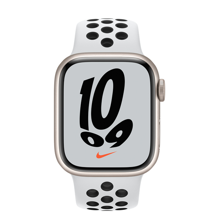 Apple Watch - 美品　Apple Watch NIKE series7 41mm Apple Watch Nike Series 7 Aluminium 41 mm (2021) | testuj