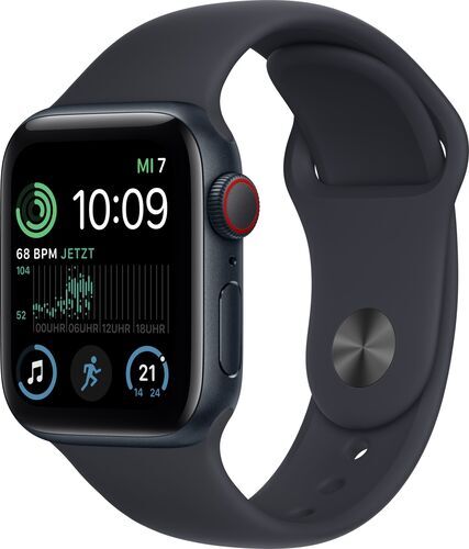 Like New: Apple Watch SE 40 mm (2022) | GPS + Cellular | Midnight | Sport Band Midnight S/M