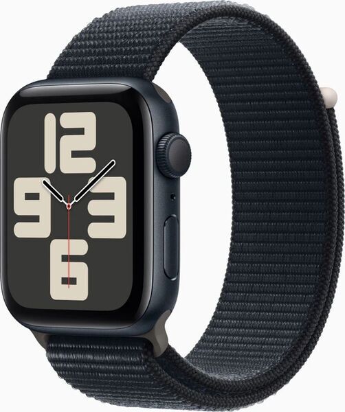 Apple Watch SE 44 mm (2022) | GPS | Midnight | Sport Loop Mitternacht, image 1 of 1