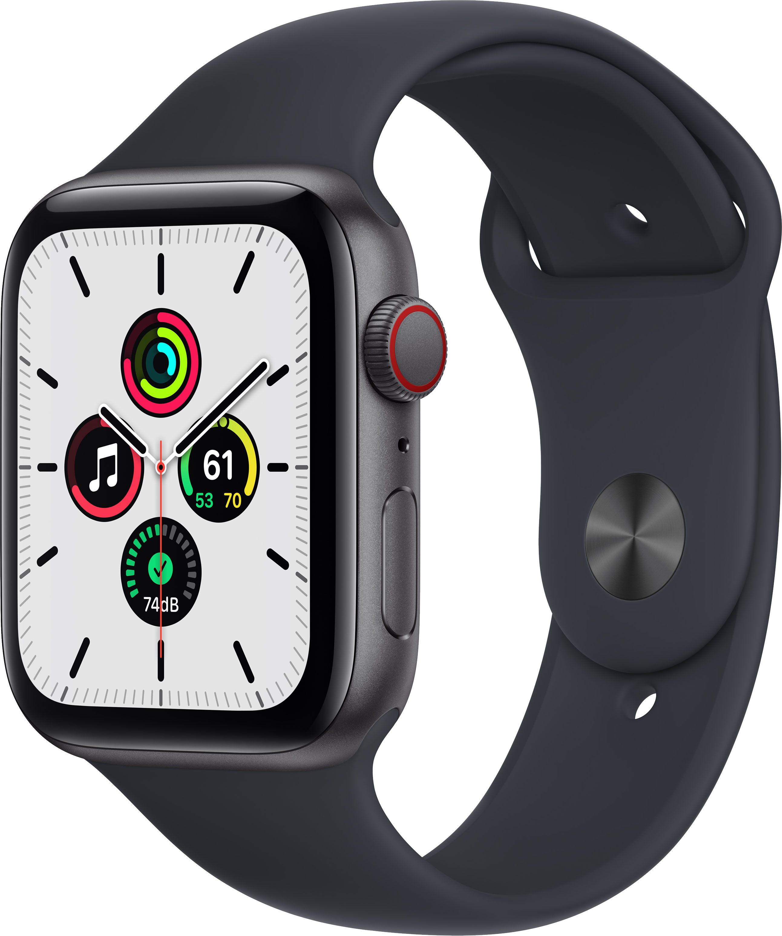 Apple Watch SE Aluminum 44 mm (2020) | WiFi | space gray | Sport Band