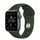 Apple Watch SE Aluminium 40 mm (2020) | WiFi | spacegrey | Sportbandje Cyprus groen thumbnail 1/2