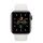 Apple Watch SE Aluminium 40 mm (2020) | WiFi + Cellular | spacegrau | Sportarmband weiß M/L thumbnail 2/2