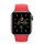 Apple Watch SE Aluminium 40 mm (2020) | WiFi + Cellular | Space Grey | Red Sport Band S/M, thumbnail 2 of 2
