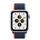 Apple Watch SE Aluminium 40 mm (2020) | WiFi + Cellular | silber | Sport Loop Dunkelmarine thumbnail 2/2
