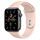 Apple Watch SE Aluminum 44 mm (2020) | WiFi | space gray | Sport Band Sand Pink, thumbnail 1 of 2