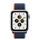 Apple Watch SE Aluminium 44 mm (2020) | WiFi + Cellular | argent | Boucle Sport marine intense thumbnail 2/2