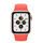 Apple Watch SE Aluminium 44 mm (2020) | WiFi + Cellular | guld | Sportband Citrusrosa thumbnail 2/2