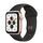 Apple Watch SE Aluminum 44 mm (2020) | WiFi + Cellular | gold | Sport Band black thumbnail 1/2