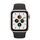 Apple Watch SE Aluminum 44 mm (2020) | WiFi + Cellular | gold | Sport Band black thumbnail 2/2