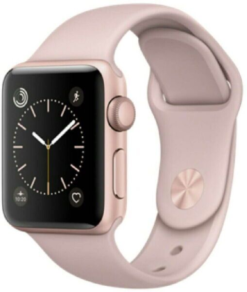 Apple Watch Series 1 Hliník 42 mm (2016) | Pouzdro růžové zlato | náramek pink