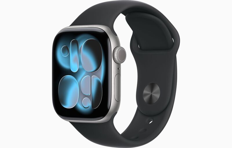 Apple Watch Series 11 Aluminum 42 mm (2025) | GPS | space gray | Sport Band S/M | black 1