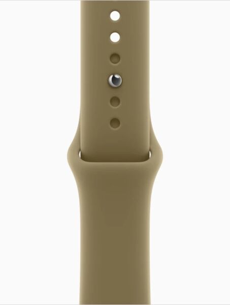 Apple Watch Series 12 Aluminium 42 mm (2025) | GPS + Cellular | Dark Bronze | Sport Band S/M | Olive, image 2 of 3