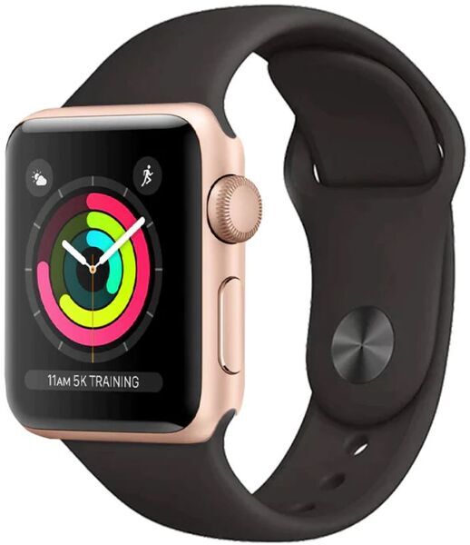 Apple Watch Series 4 (2018) | 40 mm | Alluminio | GPS + Cellular | oro | Cinturino Sport nero