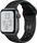 Apple Watch Series 4 (2018) | 40 mm | Aluminium | Nike+ | GPS + Cellular | szary | Pasek sportowy w kolorze czarny thumbnail 1/2
