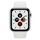Apple Watch Series 5 (2019) | 44 mm | Stal szlachetna | GPS + Cellular | srebrny | Pasek sportowy w kolorze biały thumbnail 1/2