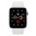 Apple Watch Series 5 (2019) | 44 mm | Aluminium | GPS | silber | Sportarmband weiß thumbnail 1/2