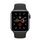 Apple Watch Series 5 (2019) | 40 mm | Aluminium | GPS | gwiezdna szarość | Pasek sportowy w kolorze czarny thumbnail 1/2