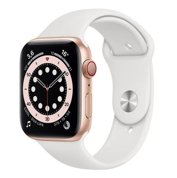 Apple Watch Series 5 (2019) | 40 mm | Aluminum | GPS | gold | Sport Band white