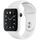 Apple Watch Series 5 (2019) | 40 mm | ceramika | GPS + Cellular | biały | biały pasek sportowy, thumbnail 1 of 3