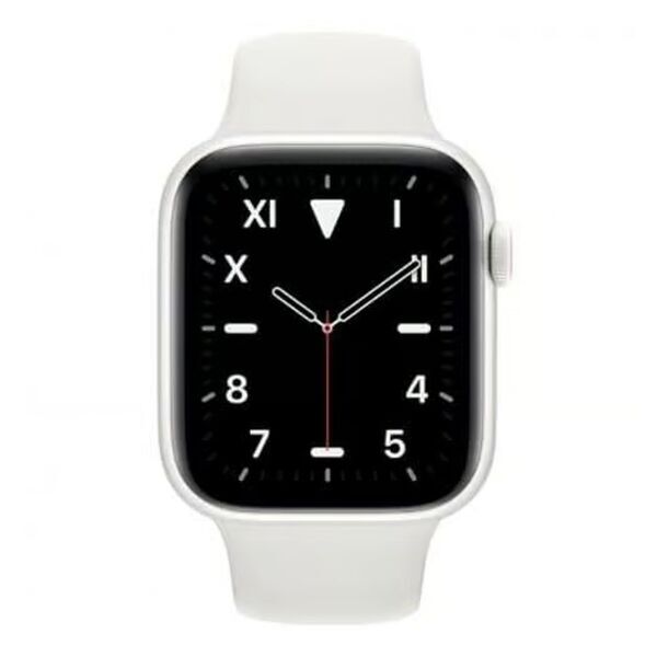 Apple Watch Series 5 (2019) | 40 mm | ceramika | GPS + Cellular | biały | biały pasek sportowy, image 2 of 3