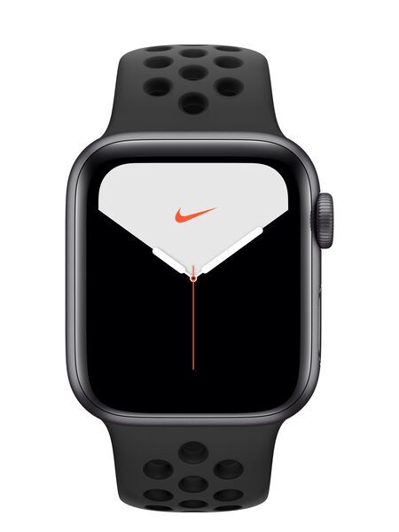 Apple Watch Series 5 Nike (2019) | 40 mm | GPS + Cellular | gwiezdna szarość | anthracite/czarny