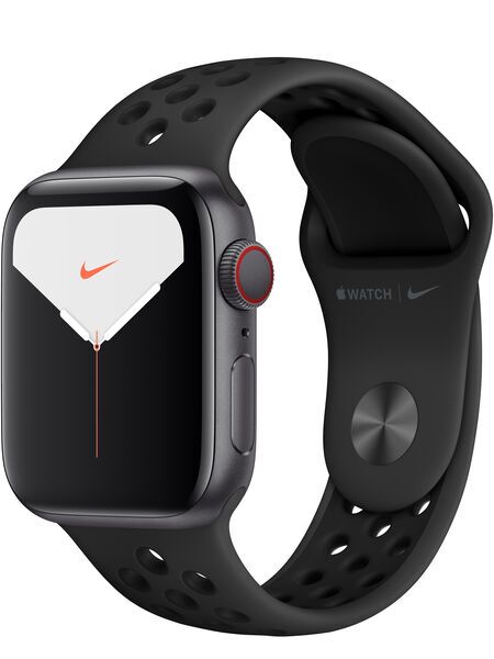 Apple Watch Series 5 Nike (2019) | 40 mm | GPS + Cellular | grigio siderale | anthracite/nero 2