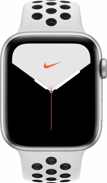 Apple Watch Series 5 Nike (2019) | 44 mm | GPS + Cellular | silber | Pure Platinum 2