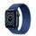 Apple Watch Series 6 Aluminium 40 mm (2020) | GPS + Cellular | blau | Geflochtenes Solo Loop Atlantikblau thumbnail 1/2