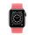 Apple Watch Series 6 Alluminio 40 mm (2020) | GPS + Cellular | Grigio Siderale | Cinturino Solo Loop Intrecciato Rosa Limonata, thumbnail 2 of 2