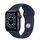 Apple Watch Series 6 Alumínio 40 mm (2020) | GPS + Cellular | azul | bracelete desportiva azul nórdico thumbnail 1/2