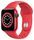 Apple Watch Series 6 Aluminium 40 mm (2020) | GPS + Cellular | rød | Sportsrem Rød thumbnail 1/3