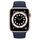 Apple Watch Series 6 Aluminium 44 mm (2020) | GPS + Cellular | złoty | Pasek sportowy w kolorze głębokiego granatu thumbnail 2/2