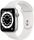 Apple Watch Series 6 Alluminio 44 mm (2020) | GPS | argento | Cinturino sport bianco thumbnail 1/2