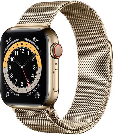 Apple Watch Series 6 Rostfritt stål 40 mm