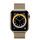 Apple Watch Series 6 Roestvrij Staal 40 mm (2020) | goud | Milanees bandje goud thumbnail 2/2