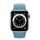 Apple Watch Series 6 Acciaio inossidabile 40 mm (2020) | argento | Cinturino Sport Blu nordico thumbnail 2/2