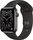 Apple Watch Series 6 Acciaio inossidabile 44 mm (2020) | grafite | Cinturino Sport nero thumbnail 1/2