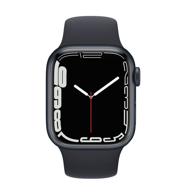 Apple Watch Series 7 Alumiini 41 mm (2021) | GPS + Cellular | Midnight | Urheiluranneke Midnight 2