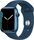 Apple Watch Series 7 Aluminium 41 mm (2021) | GPS | blå | Sportband Bläckblå thumbnail 1/2
