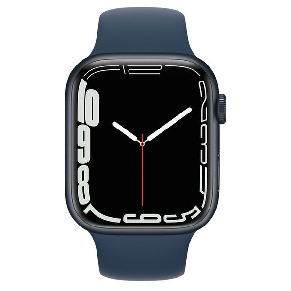Apple Watch Series 7 Aluminum 45 mm (2021) | GPS | Midnight | Sport Band Abyss Blue 2