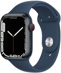 Apple Watch Series 7 Aluminium 45 mm (2021) | GPS | Mitternacht  