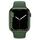 Apple Watch Series 7 Aluminium 45 mm (2021) | GPS | grön | Sportband Klöver thumbnail 2/3