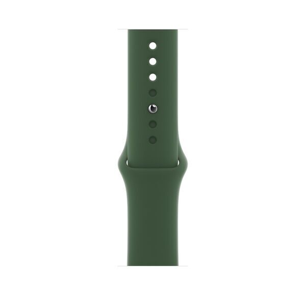Apple Watch Series 7 Alluminio 45 mm (2021) | GPS | verde | Cinturino Sport Trifoglio 3