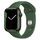 Apple Watch Series 7 Alumínio 45 mm (2021) | GPS + Cellular | verde | bracelete desportiva trevo thumbnail 1/2