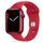 Apple Watch Series 7 Aluminium 45 mm (2021) | GPS + Cellular | rot | Sportarmband rot thumbnail 1/2