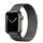 Apple Watch Series 7 Stainless steel 41 mm (2021) | GPS + Cellular | graphite | Milanese Band Graphite thumbnail 1/2